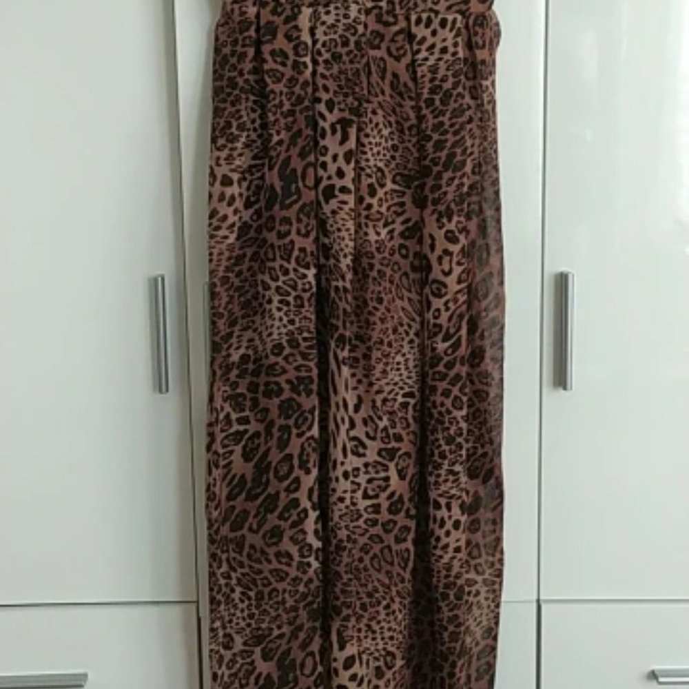 LEOPARD PRINT MAXI DRESS - Picture 8 of 8